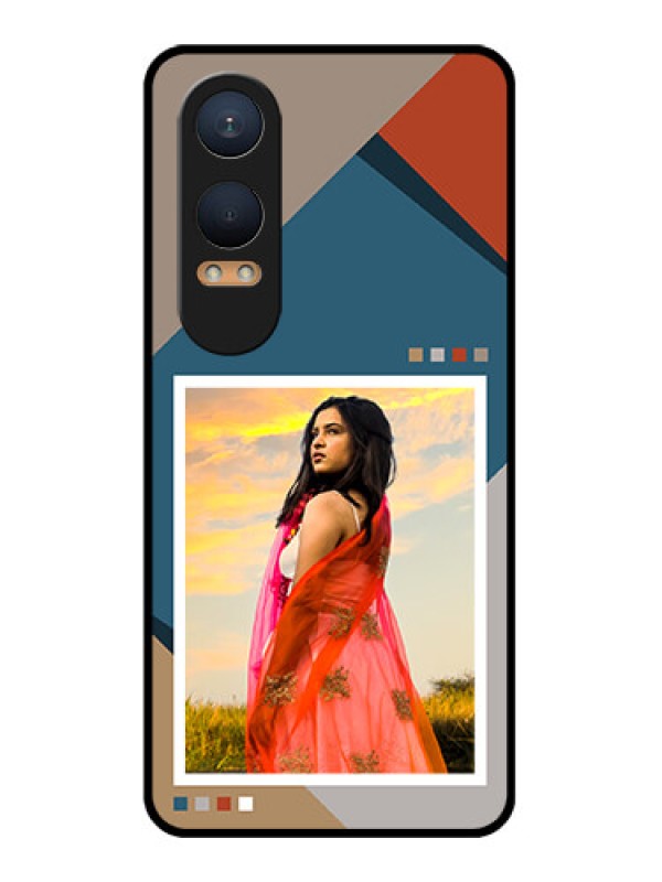Custom OnePlus Nord Ce 4 Lite 5G Custom Glass Phone CaseRetro Color Pallet Design