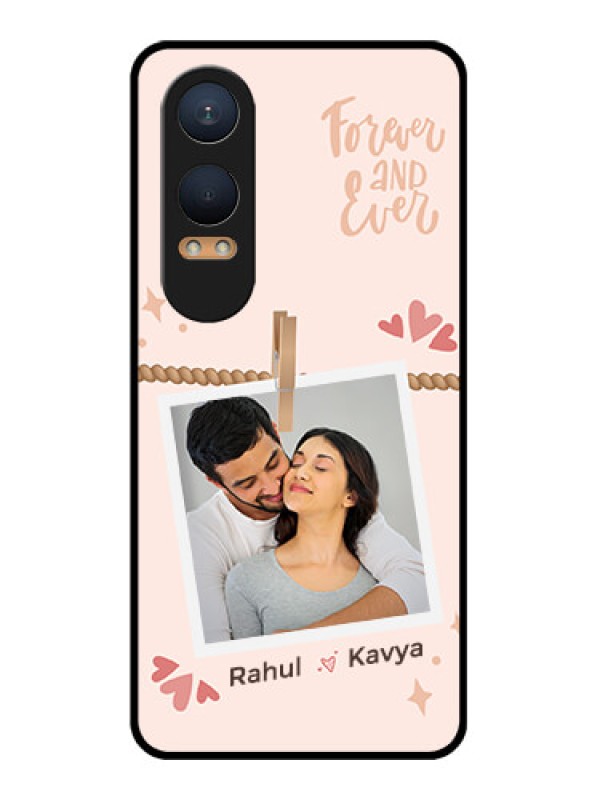 Custom OnePlus Nord Ce 4 Lite 5G Custom Glass Phone CaseForever And Ever Love Design
