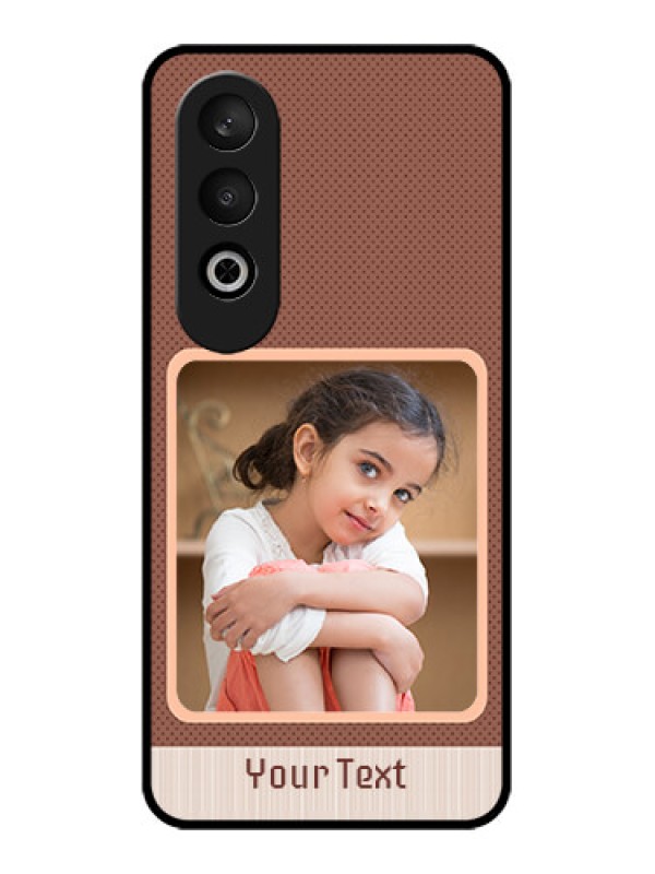 Custom OnePlus Nord CE 4 Custom Glass Phone CaseSimple Pic Upload Design