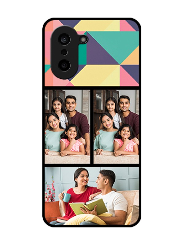 Custom OnePlus Nord CE 5 5G Custom Glass Phone Case - Bulk Pic Upload Design