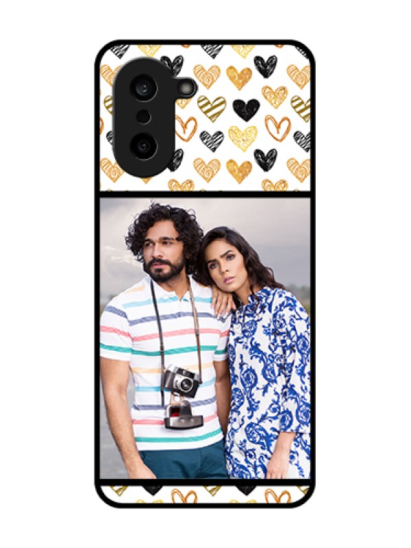 Custom OnePlus Nord CE 5 5G Custom Glass Phone Case - Love Symbol Design