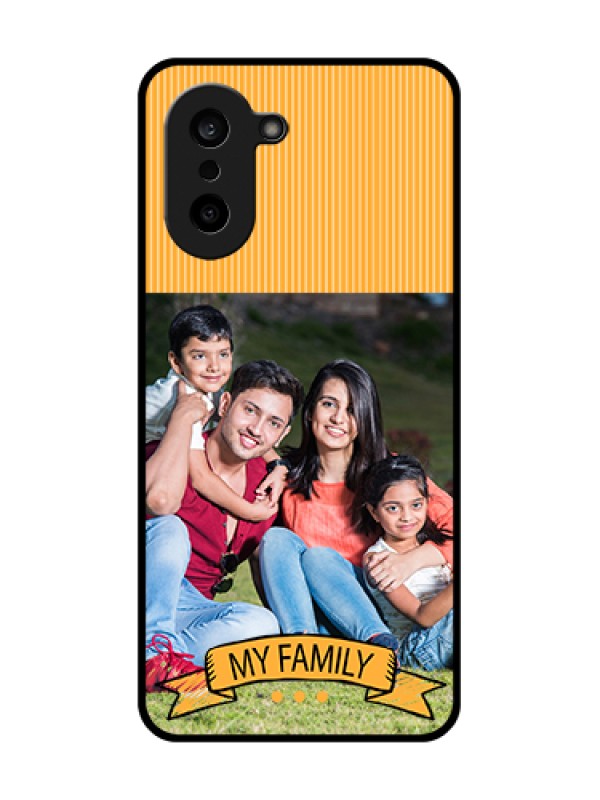 Custom OnePlus Nord CE 5 5G Custom Glass Phone Case - My Family Design