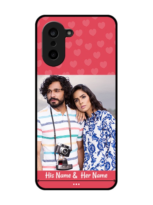 Custom OnePlus Nord CE 5 5G Custom Glass Phone Case - Simple Love Design