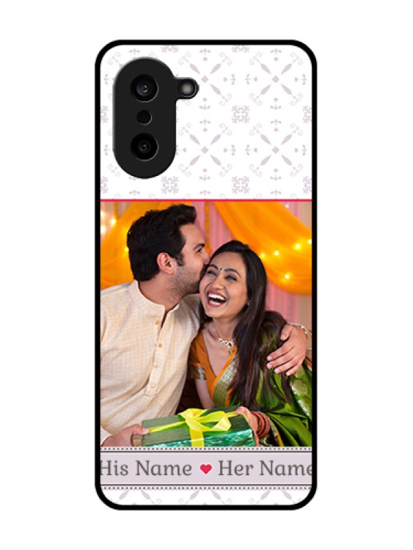Custom OnePlus Nord CE 5 5G Custom Glass Phone Case - With Photo And Ethnic Design