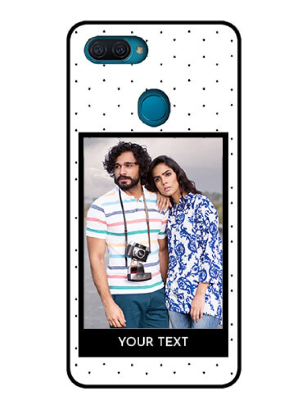 Custom Oppo A12 Photo Printing on Glass Case  - Premium Design