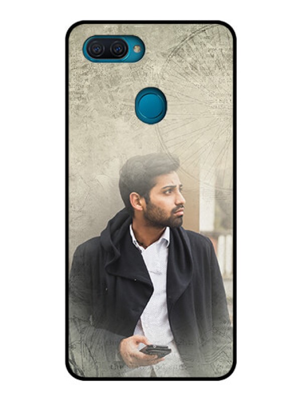 Custom Oppo A12 Custom Glass Phone Case  - with vintage design