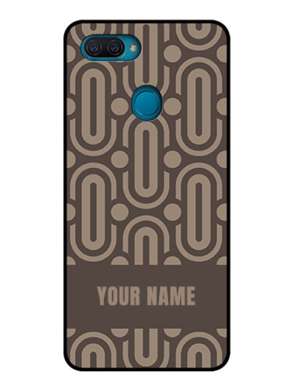 Custom Oppo A12 Custom Glass Phone Case - Captivating Zero Pattern Design