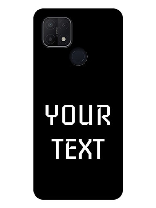 Custom Oppo A15 Your Name on Glass Phone Case
