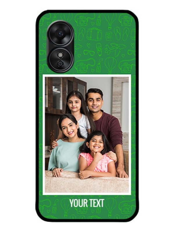 Custom Oppo A17 Personalized Glass Phone Case - Picture Upload Design