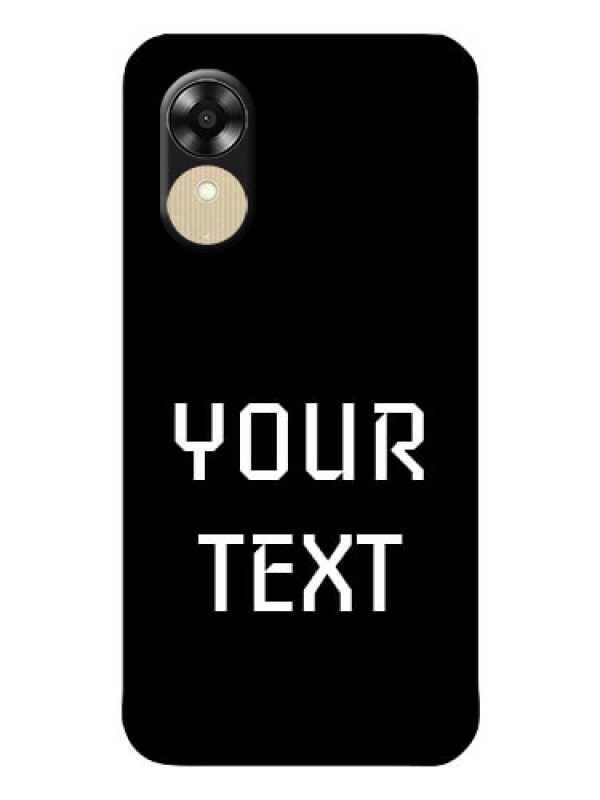 Custom Oppo A1k Your Name on Glass Phone Case