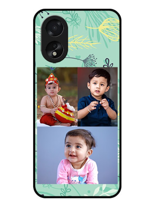 Custom Oppo A18 Custom Glass Phone Case - Forever Family Design