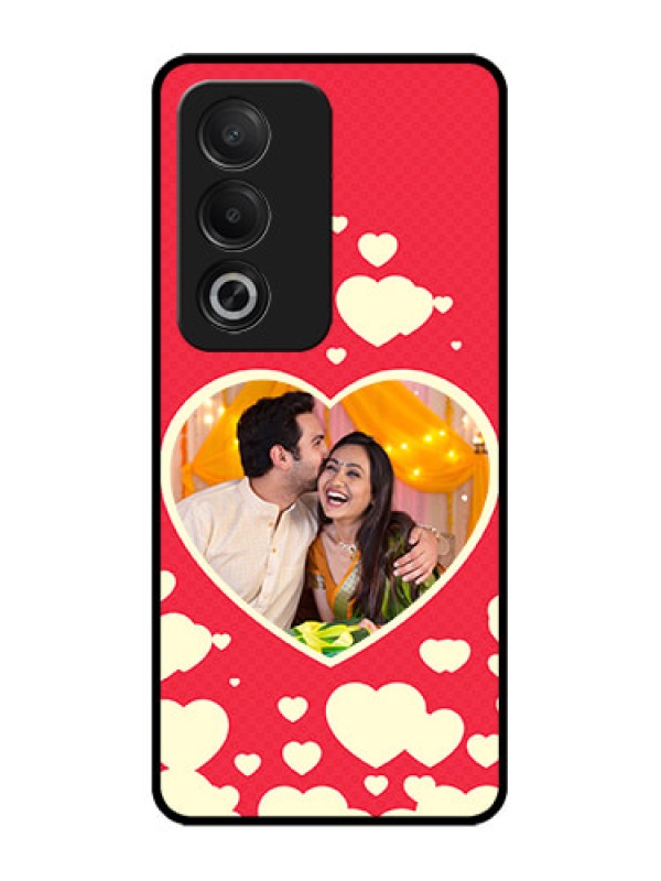 Custom Oppo A3 Pro 5G Custom Glass Phone CaseLove Symbols Phone Cover Design