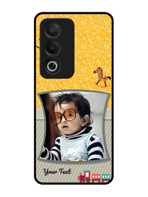 Custom Oppo A3 Pro 5G Custom Glass Phone CaseBaby Picture Upload Design