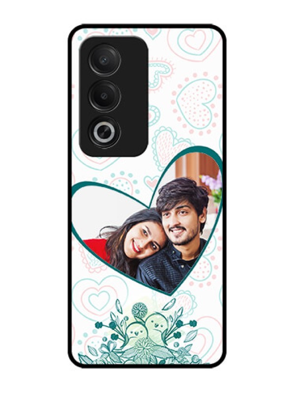 Custom Oppo A3 Pro 5G Custom Glass Phone CasePremium Couple Design