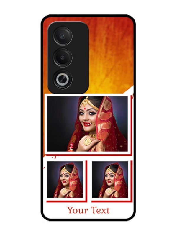 Custom Oppo A3 Pro 5G Custom Glass Phone CaseWedding Memories Design
