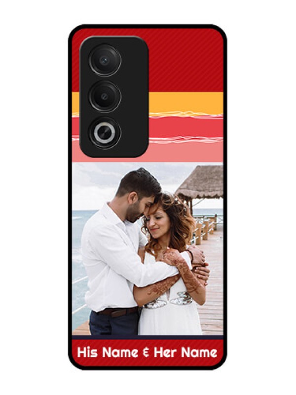 Custom Oppo A3 Pro 5G Custom Glass Phone CaseColorful Case Design