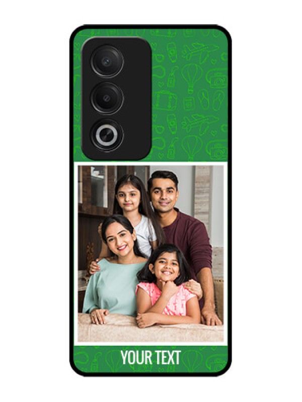 Custom Oppo A3 Pro 5G Custom Glass Phone CasePicture Upload Design