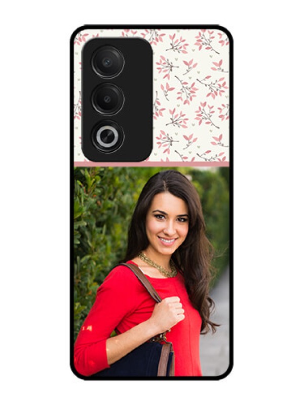 Custom Oppo A3 Pro 5G Custom Glass Phone CaseStunning Floral Design