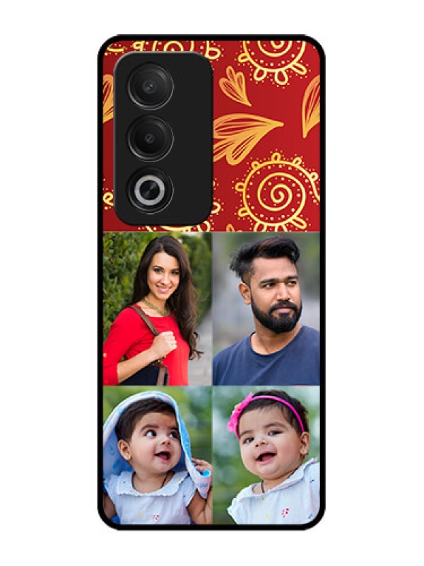 Custom Oppo A3 Pro 5G Custom Glass Phone Case4 Image Traditional Design