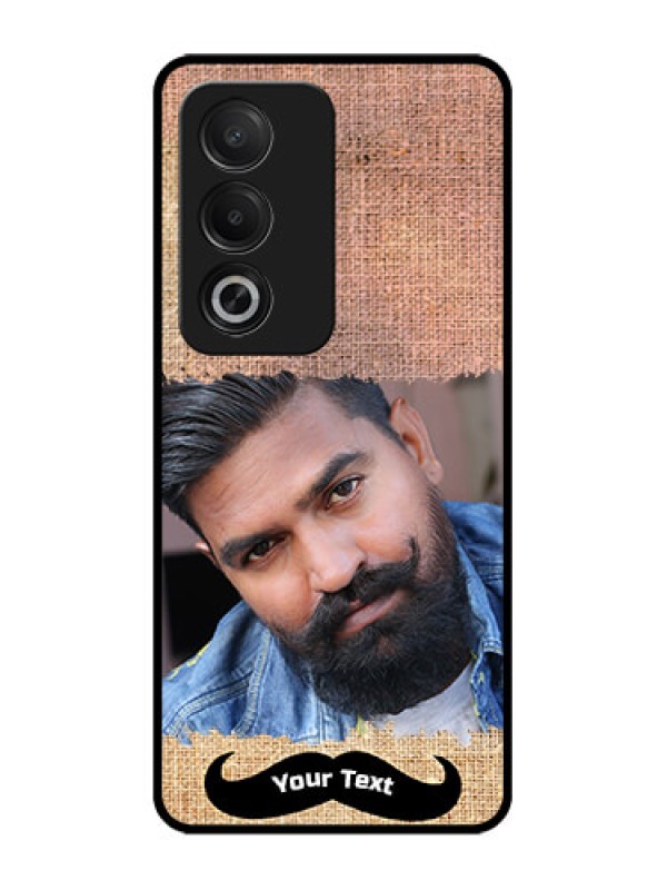 Custom Oppo A3 Pro 5G Custom Glass Phone CaseWith Texture Design