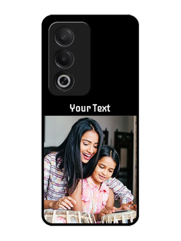 Custom Oppo A3 Pro 5G Custom Glass Phone CasePhoto With Name Design