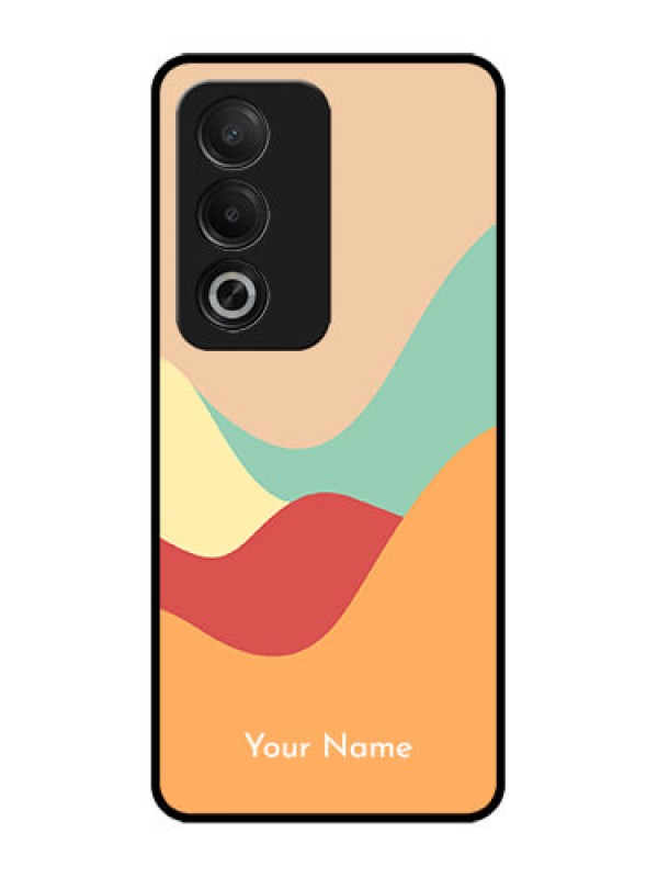 Custom Oppo A3 Pro 5G Custom Glass Phone CaseOcean Waves Multi - Colour Design