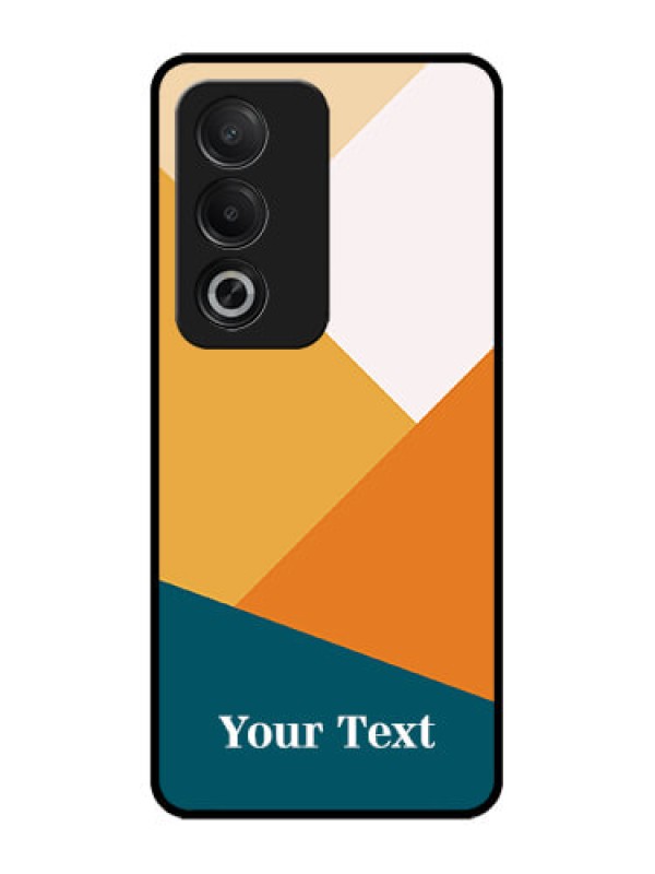 Custom Oppo A3 Pro 5G Custom Glass Phone CaseStacked Multi - Colour Design