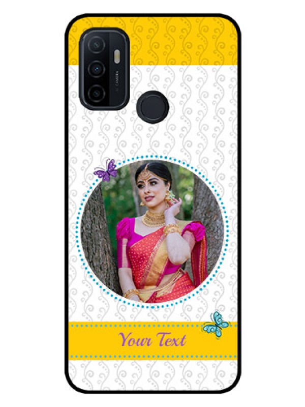 Custom Oppo A33 2020 Custom Glass Mobile Case  - Girls Premium Case Design