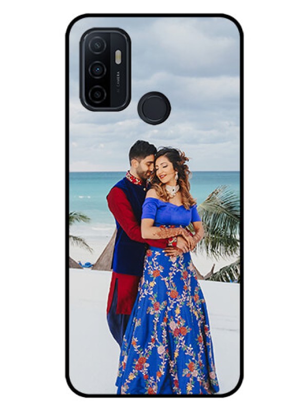 Custom Oppo A33 2020 Photo Printing on Glass Case  - Upload Full Picture Design