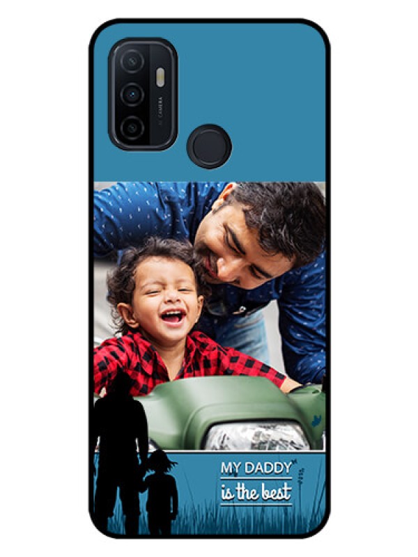 Custom Oppo A33 2020 Custom Glass Mobile Case  - Best dad design 