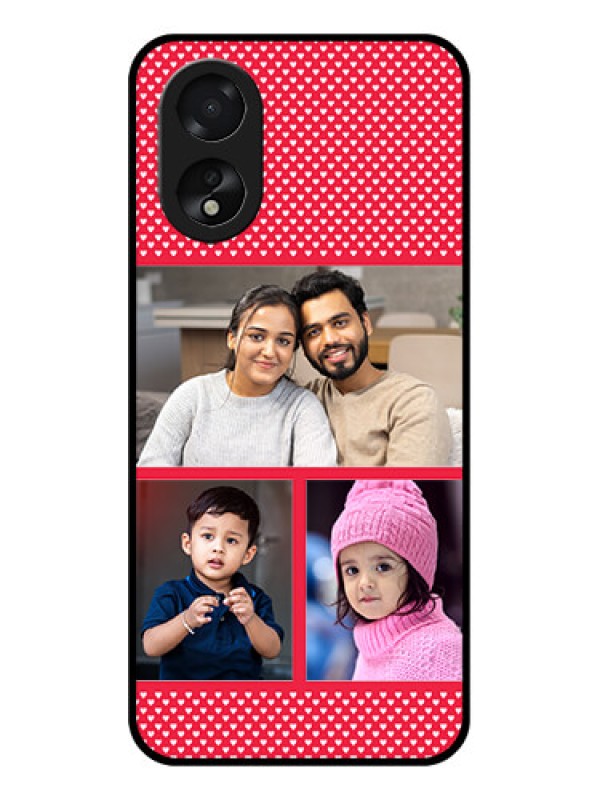 Custom Oppo A38 Custom Glass Phone Case - Bulk Photo Upload Design