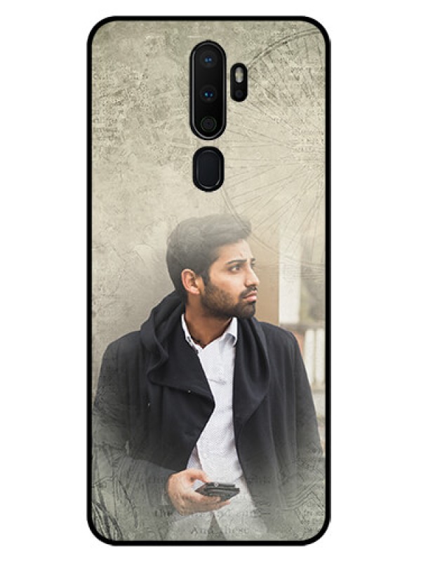 Custom Oppo A5 2020 Custom Glass Phone Case  - with vintage design