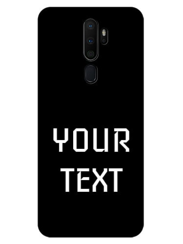 Custom Oppo A5 2020 Your Name on Glass Phone Case