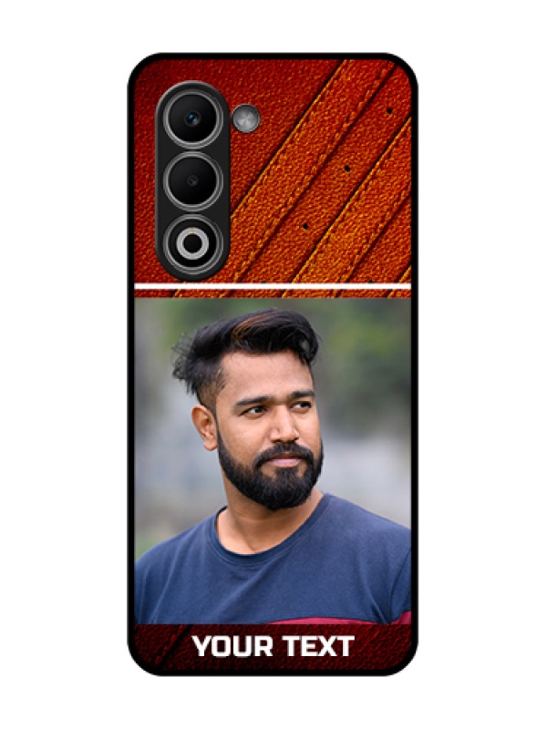 Custom Oppo A5 5G Custom Glass Phone Case - Leather Phone Case Design