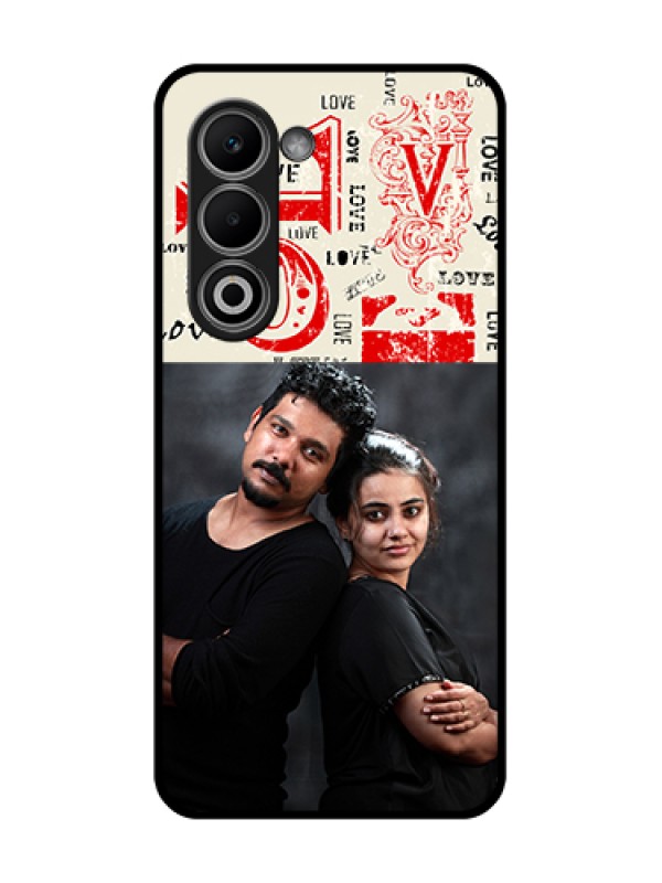 Custom Oppo A5 5G Custom Glass Phone Case - Trendy Love Design Case