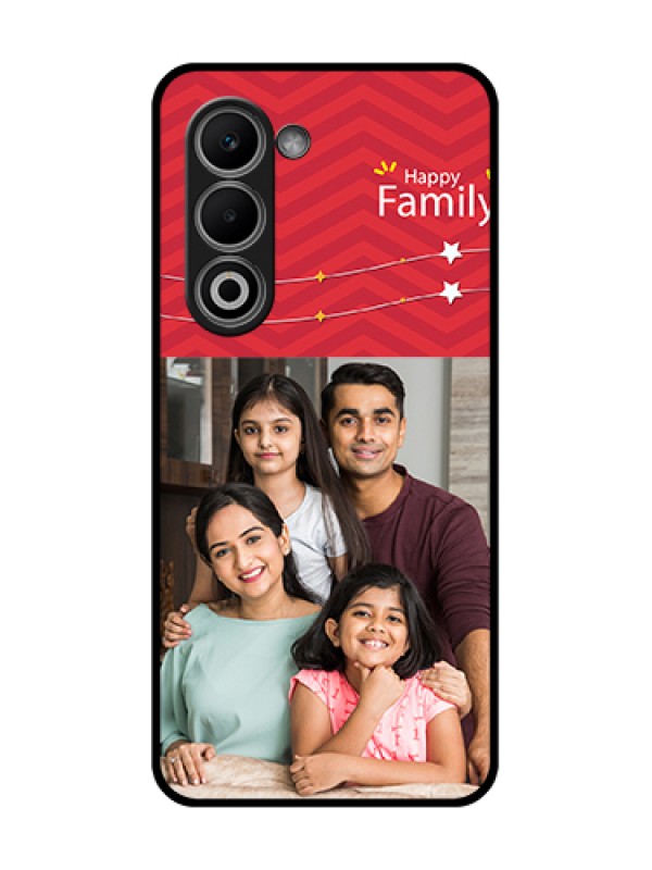 Custom Oppo A5 5G Custom Glass Phone Case - Happy Family Design
