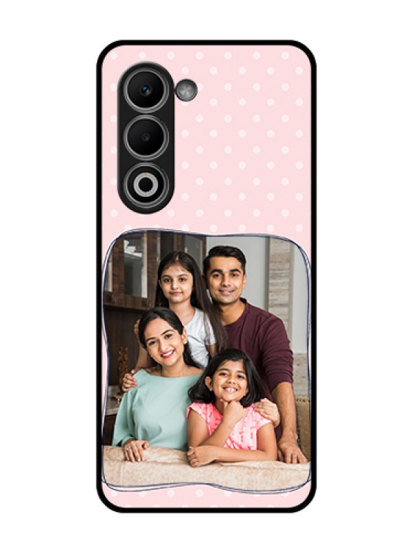 Custom Oppo A5 5G Custom Glass Phone Case - Family With Dots Design