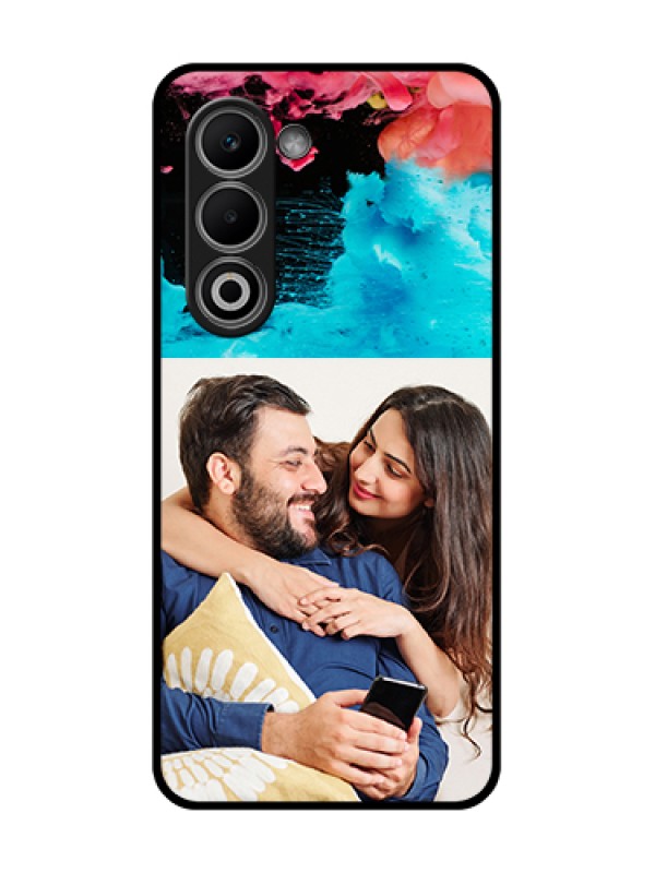 Custom Oppo A5 5G Custom Glass Phone Case - Quote With Acrylic Painting Design