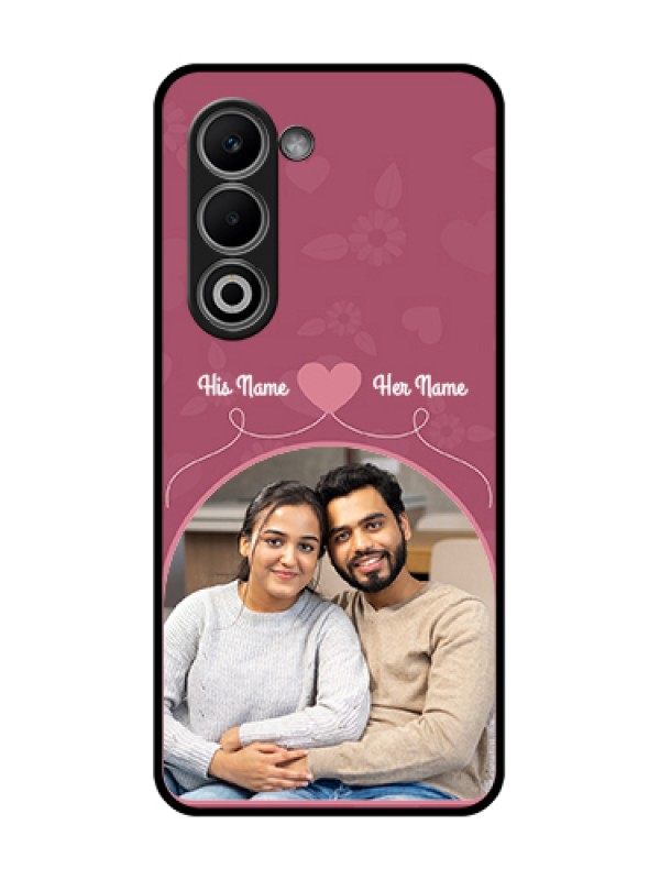 Custom Oppo A5 5G Custom Glass Phone Case - Love Floral Design