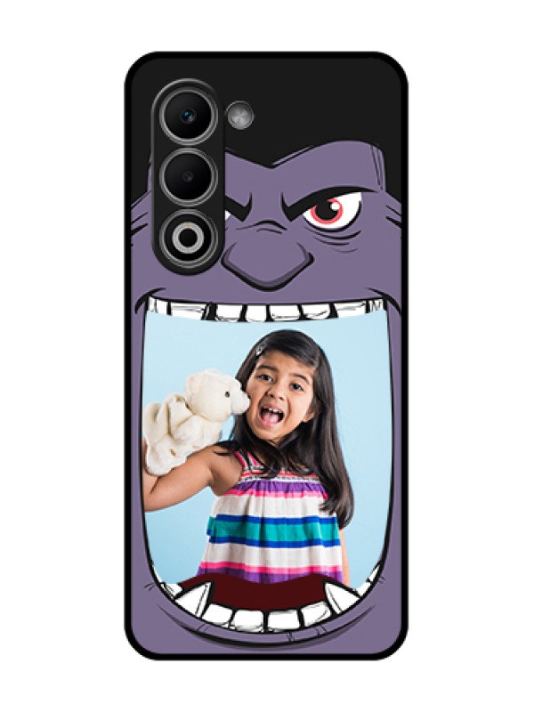 Custom Oppo A5 5G Custom Glass Phone Case - Angry Monster Design