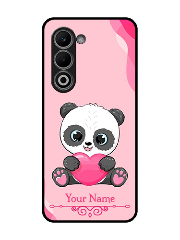 Custom Oppo A5 5G Custom Glass Phone Case - Cute Panda Design