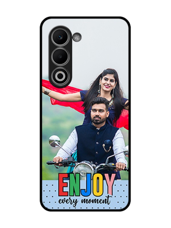 Custom Oppo A5 5G Custom Glass Phone Case - Enjoy Every Moment Design