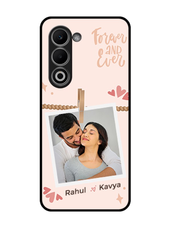 Custom Oppo A5 5G Custom Glass Phone Case - Forever And Ever Love Design