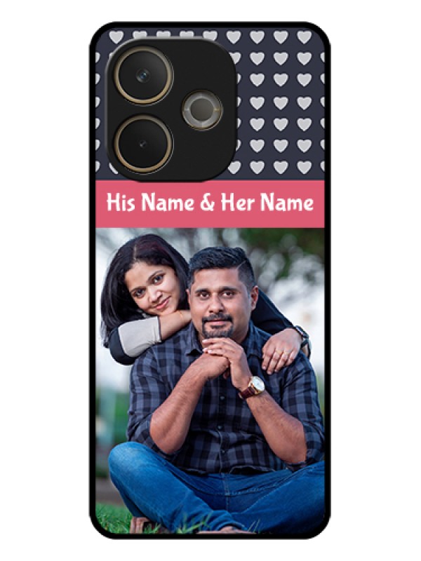 Custom Oppo A5 Pro 5G Custom Glass Phone Case - Love Symbols Design