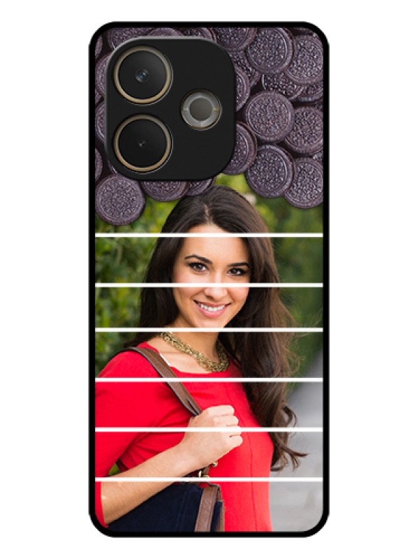Custom Oppo A5 Pro 5G Custom Glass Phone Case - With Oreo Biscuit Design