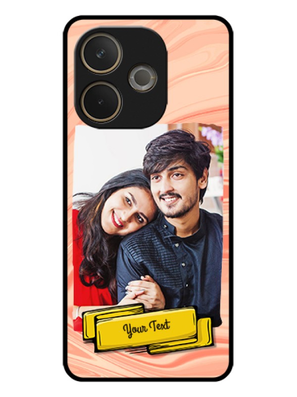 Custom Oppo A5 Pro 5G Custom Glass Phone Case - Marble Texture Design