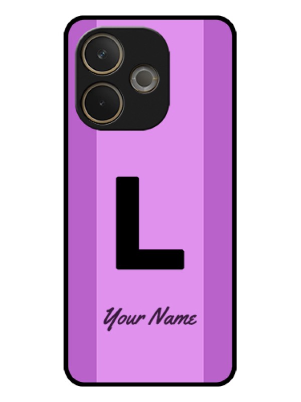 Custom Oppo A5 Pro 5G Custom Glass Phone Case - Tricolor Custom Text Design