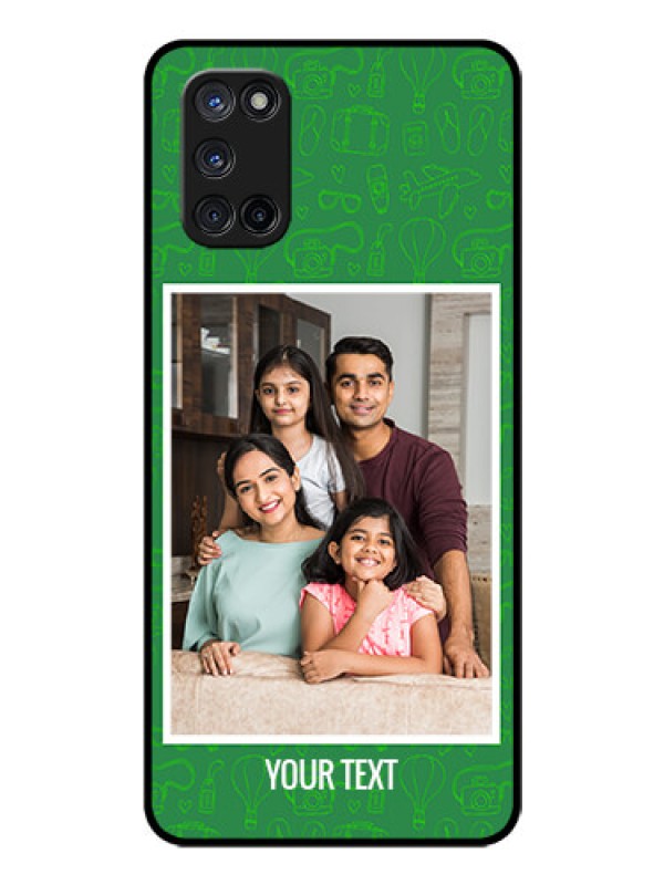 Custom Oppo A52 Personalized Glass Phone Case - Picture Upload Design