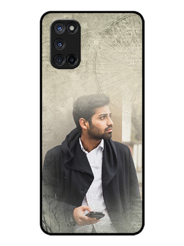 Custom Oppo A52 Custom Glass Phone Case - with vintage design