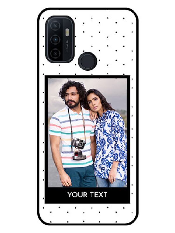 Custom Oppo A53 Photo Printing on Glass Case  - Premium Design